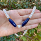 White Pearl & Agate Necklace